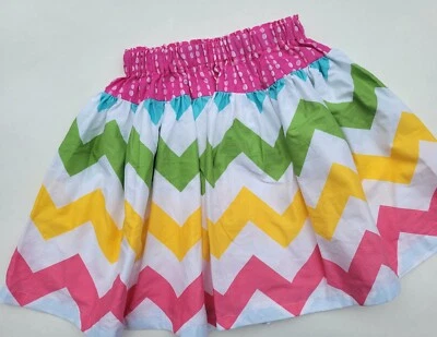 Falda Giratoria Riley Blake Chevron Grande Rosa/Niña Estampados/Barbie Punto Estampado Sofía Foto 1 de 4