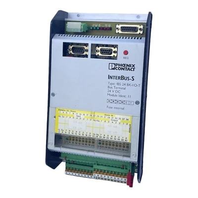 Phoenix Contact IBS24BK-I/O-T Interbus-S Busterminal 2759980 Phoenix Contact IBS - Bild 1 von 4