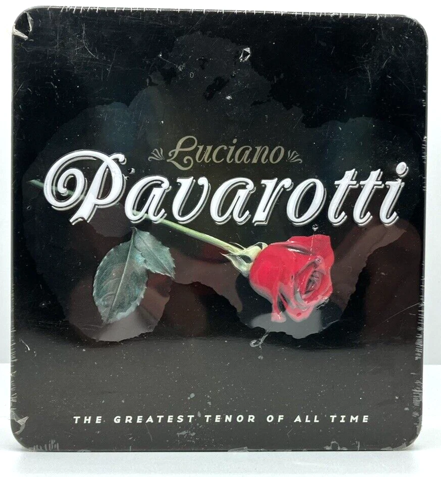 Luciano Pavarotti [Collector's Tin Bonus DVD] [CD & DVD] New Sealed - Image 1 of 2