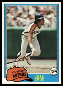 1981 Topps #105 Jose Cruz - Picture 1 of 2