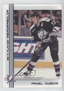 2000-01 ITG Be A Player Memorabilia Pavel Kubina #116