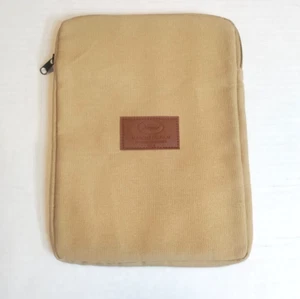 Tablet-Hülle Canvas hellbraun Marché Du Film Swag von Cannes 2019 ~ 8 x 11 Zoll - Bild 1 von 7