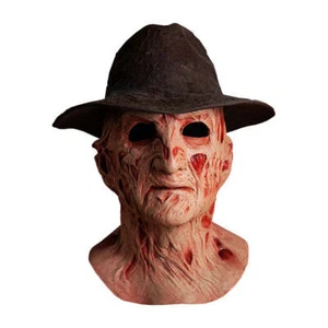 Pesadilla en Elm Street Parte 4 Deluxe Freddy Krueger Máscara Sombrero Truco o Trato - Imagen 1 de 4