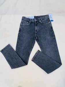 NEW - H&M Men's Dark Wash Skinny Jeans Size 28/32 Stretch Denim Jeans NWT - Picture 1 of 8