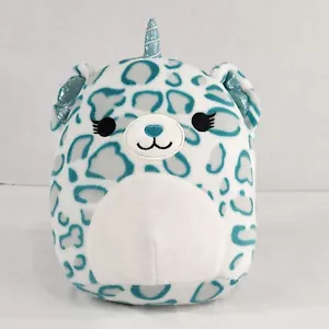 Squishmallow Elisa Türkis Gepard Einhorn Caticorn Plüschtier Kuscheltier Kellytoy - Bild 1 von 9