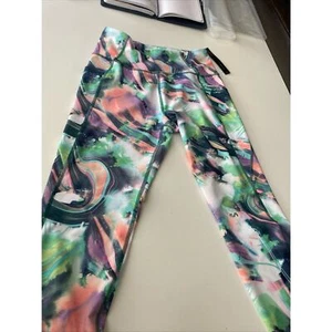 Kinesis women’s medium rise crop length yoga leggings pants size s NWT - Picture 1 of 6