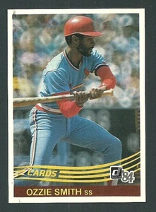 Ozzie Smith St. Louis Cardinals 1984 Donruss Card #59 - Picture 1 of 2