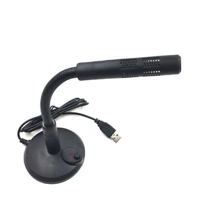4.5V USB Computer Mini Microphone Stand Recording Mic For PC Desktop Laptop - Zdjęcie 1 z 13