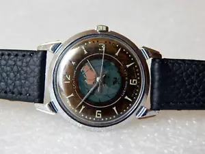 Seltene UdSSR Aufzieh-Armbanduhr SPUTNIK MChz 1 Kirova 16 J. Sowjetisches Raumfahrtprogramm - Bild 1 von 17