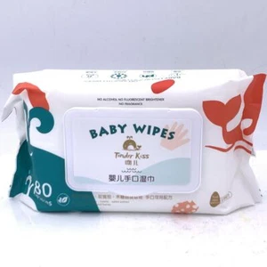 Tender Kiss Baby Hand And Mouth Wipes 80pcs嬰兒一次性濕巾 - Picture 1 of 2