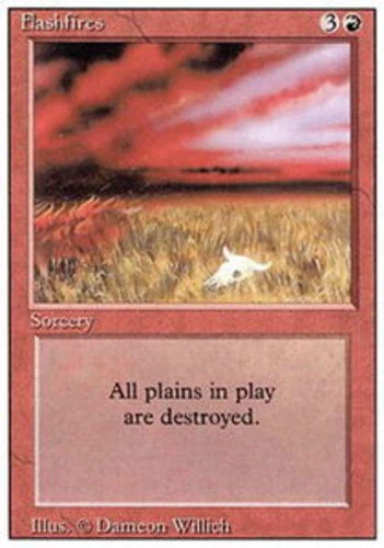 Flashfires ~ Near Mint 3rd Edition Revised MTG Magic UltimateMTG Red Card - Image 1 of 1