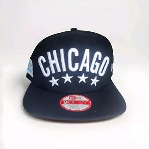 City Flag Stated Snap Hat: 9 FIFTY Original Snapback Fit "Chicago" -New Era- - Picture 1 of 6