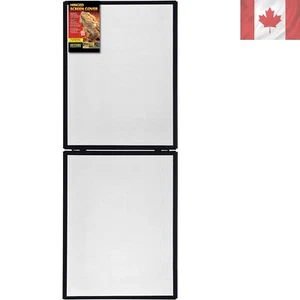 Versatile Hinged Screen Cover for Large Reptile Tanks - UV & Airflow Benefits - Photo 1 sur 4