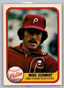 1981 Fleer HR King Mike Schmidt #640 - Picture 1 of 2