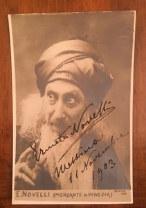 Fotografia autografa di Ermete Novelli - Picture 1 of 1