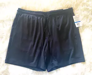 NWT Penguin Sport Performance Active Shorts Mens Size XL M 7" Black Stretch $50 - Picture 1 of 4