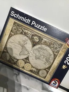 HISTORICAL MAP OF THE WORLD 2000 Pieces New Sealed Schmidt Jigsaw Puzzle 58178 - Picture 1 of 12
