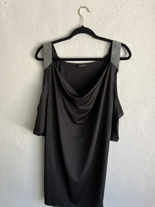 Loveu. Dear Woman Black Off-Shoulder Blouse, Size Large - Picture 1 of 5