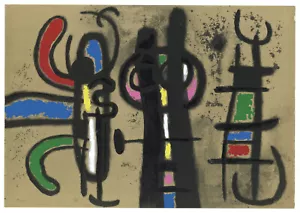 Joan Miro 1965 Pochoir 899105 - Bild 1 von 1