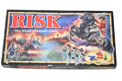 1993 Risk Game The World Conquest Game **Missing Dice** - Image 1 of 4