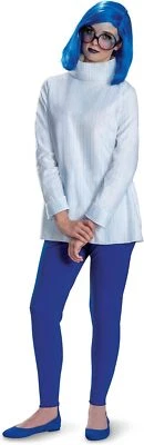 Tristeza Clásico Inside Out Disney Pixar Disfraz Elegante Halloween Niño Foto 1 de 3