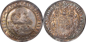 Germany Braunschweig-Lüneburg-Celle 1624 Christian Silver Taler NGC MS63 TOP POP - Picture 1 of 4