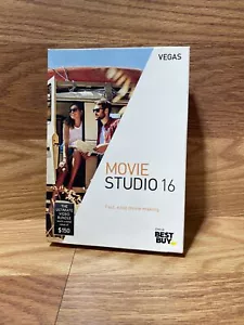 Vegas Movie Studio 16 Fast Easy Movie Making - Retail Box Disc - Picture 1 of 4