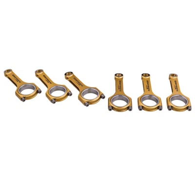 Titanizing Forged 4340 Bielle Connecting Rods for BMW N54B30 3.0 TURBO 145mm - Image 1 of 4