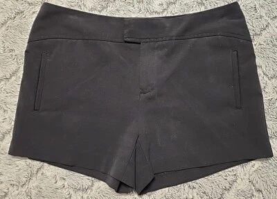 Daisy Fuentes Shorts Black Sz 8 C48 - Image 1 of 4