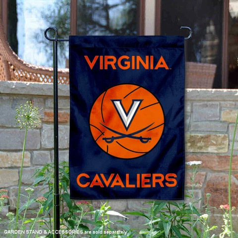 Virginia Cavaliers Basketball Garden Flag and Yard Banner Cover