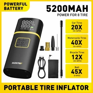 Auto Reifen Kabellos Inflator Digital USB Wiederaufladbar Luft Reifen Kompressor Pumpe 12V - Bild 1 von 20