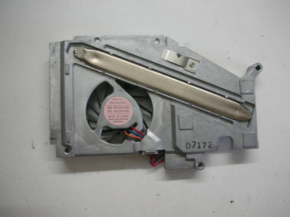 IBM THINKPAD T20 Type 2647-81G 46P3589 Heatsink+Fan Heatsink - Image 1 of 1