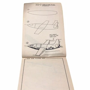 Airplane Drawing Things With Wings Creative Fun Guide Activity Book Vintage 1989 - Foto 1 di 12