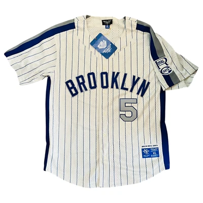 Camiseta de béisbol de la Liga Negra Brooklyn Royal Giants XL malla Ebbets franelas de campo Foto 1 de 4