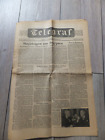 Gazeta, "Telegraf" 29. Paź. 1946, zatwierdzenie nr 19 brytyjskiego rządu wojskowego