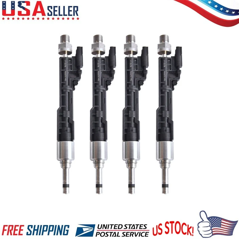 4X INYECTORES DE COMBUSTIBLE BMW 228I 320I 328I 528I X1 X3 Z4 2.0L N20 N55 13647639994 Foto 1 de 4