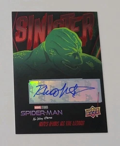 2023 Spider-Man No Way Home RHYS IFANS as THE LIZARD SINISTER AUTO #S-8 - Picture 1 of 2