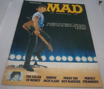 AUSTRALIAN MAD MAGAZINE  ALFRED "E STREET"  NO. 270 (1987) - FREE POSTAGE!! - Image 1 of 2