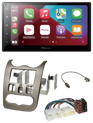 Pioneer USB MP3 DAB 2DIN Bluetooth Autoradio für Dacia Logan Sandero Duster ab 1 - Bild 1 von 4