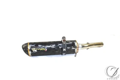 92-94 年本田 CBR600F2 CBR 600 F2 两兄弟赛车碳纤维一脚蹬消声器 — 第 1/4 张图片