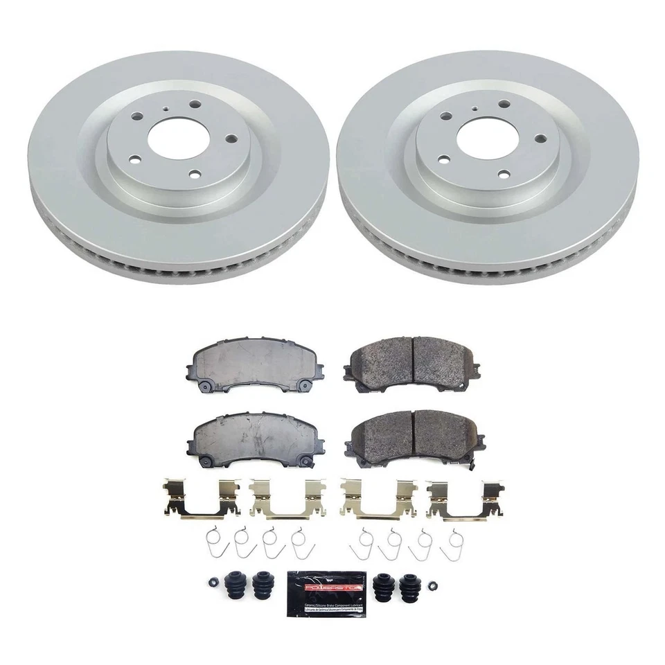 For INFINITI QX50 21-25 PowerStop Z23 Evolution Geomet Plain Front Brake Kit Foto 1 de 4