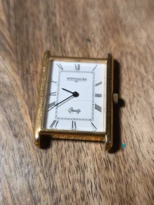 Wittnauer Men's Watch - Gold Tone Quartz 6 Jewels Untested Lot KB 80 - Picture 1 of 3