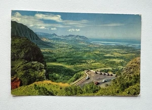 1950s Hawaii Postcard • Nuuanu Pali Lookout Oahu • Nani Li’i Natural Color - Picture 1 of 5
