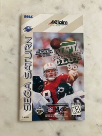 NFL Quarterback Club 96 | Sega Saturn | Manual Only