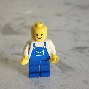 Vintage Lego Minifigure Blue Coveralls - Picture 1 of 5