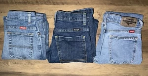 Boys Wrangler Jeans - Size 12 ( 3 Pairs) - Picture 1 of 14