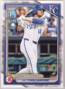 Draft de Bowman 2024 - 1er Bowman Jac Caglianone #BD-8 (RC) Reales - Imagen 1 de 1