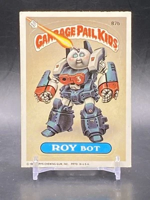 1986 Topps #87b Roy Bot Garbage Pail Kids Series 3  Vintage Trading Sticker Card - Image 1 of 2