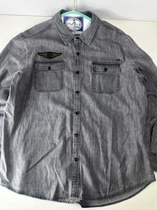 Camisa manga larga Harley Davidson LOGO DE ALAS 2XL - Imagen 1 de 10