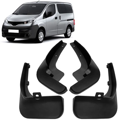 Mud Flaps Mudguards Splash Guards For Nissan NV200 Vanette Evalia 2010-2019 2018 Foto 1 de 4